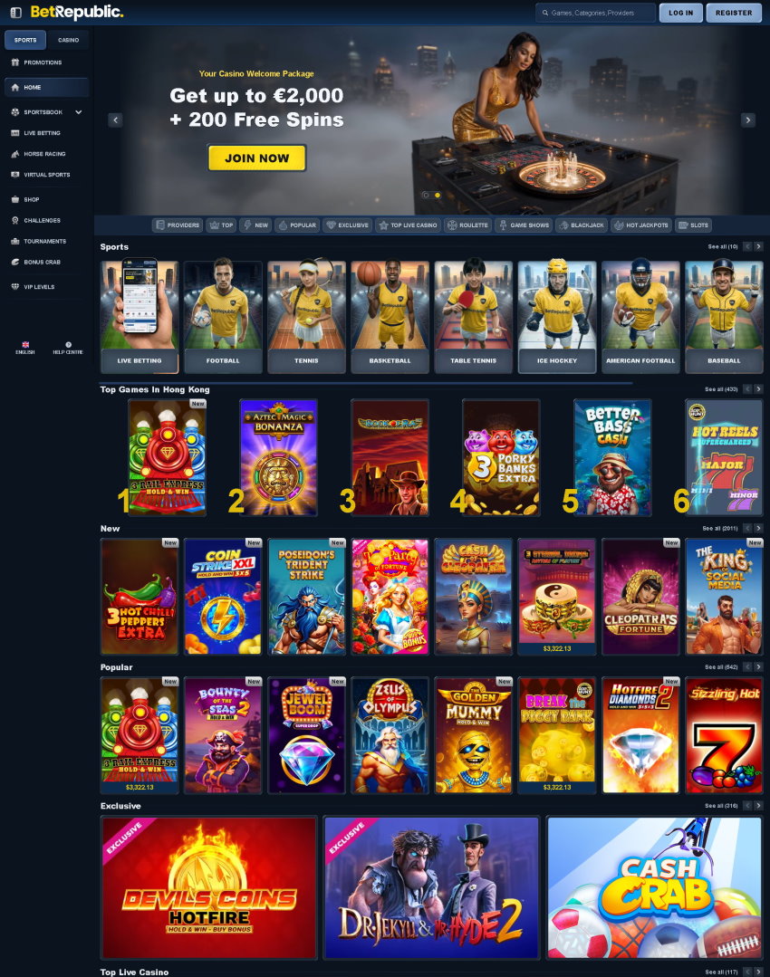 BetRepublic Casino